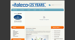 Desktop Screenshot of italeco.com